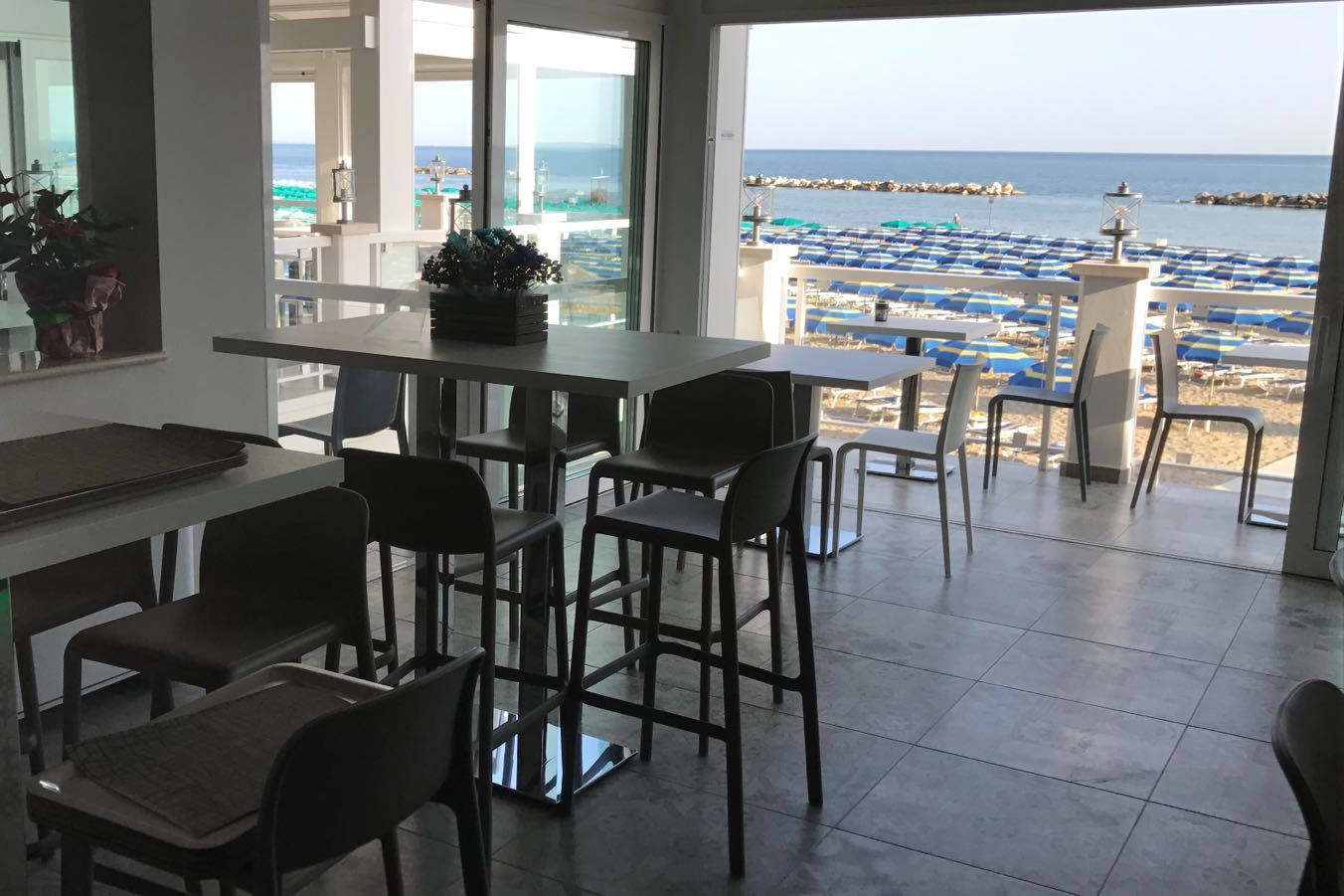 Bar sulla spiaggia